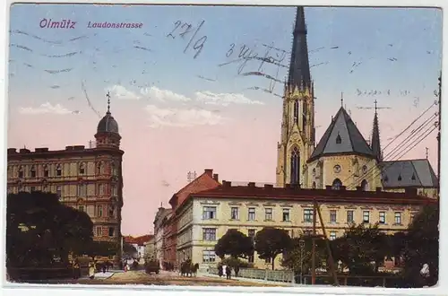 49352 Ak Olmütz Laudonstrasse 1915