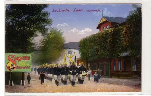 49290 Ak Lockstedter Stock Margarine publicité poste de terrain 1915