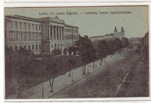 49284 AK Lemberg Leona Sapiehystrasse um 1915