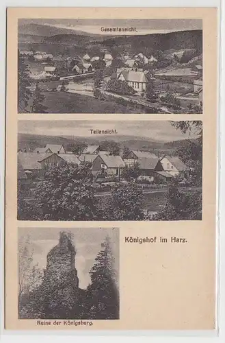 49276 Multi-image Ak Königshof dans la résine vers 1930