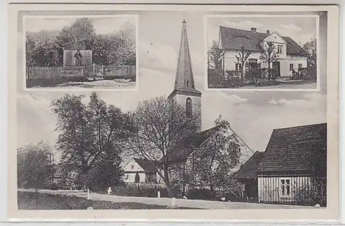 49252 Ak Salutation de Oberlangseifersdorf in Silésien 1930