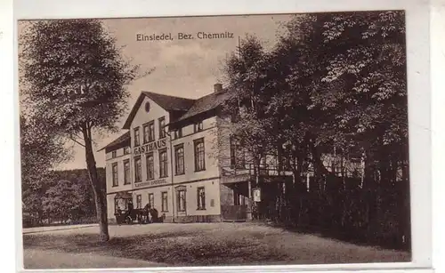 49169 Ak Einsiedel Bez. Chemitz Gasthaus Kaiserhof 1917