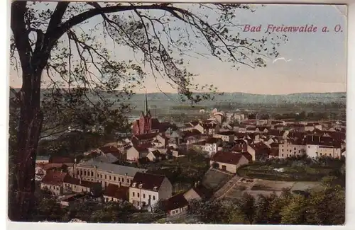 49103 Ak Bad Freienwalde an der Oder Totalansicht 1927
