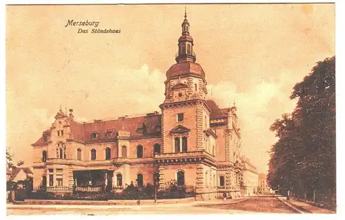49073 Ak Merseburg Das Ständehaus 1908