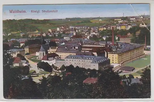 49072 Ak Waldheim Königl. Strafanstalt 1916