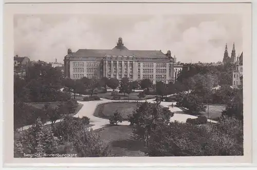 49064 Ak Liegnitz Hindenburgplatz um 1920