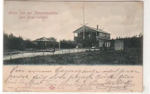 49043 Ak Panoramahöhe Bad Berggiesshübel 1901