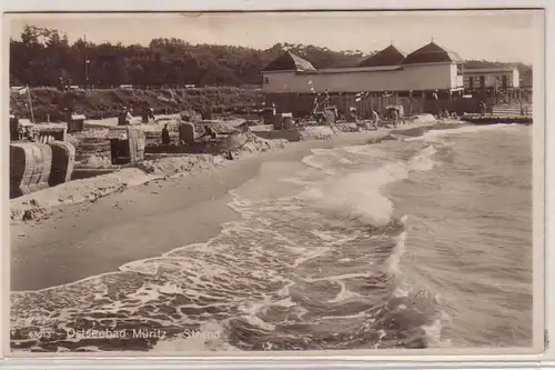 49026 Ak Balte balnéaire de Müritz Strand vers 1930