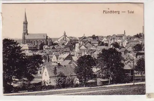 49006 Ak Münchberg Totalansicht um 1920