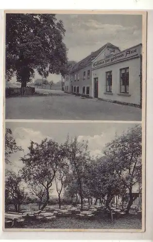 49001 Ak Lützschena Gasthaus zur grünen Aue 1934