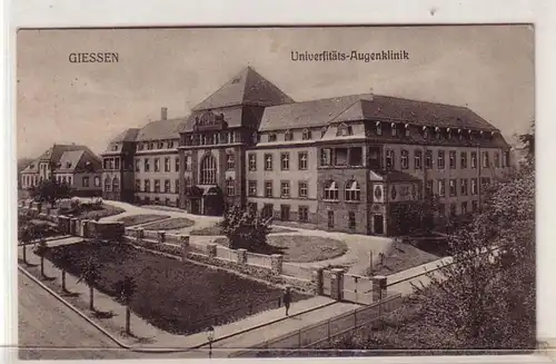 48980 Feldpost Ak Giessen Clinique ophtalmique universitaire 1916