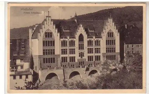 48955 Ak Waldshut Neues Schulhaus 1912