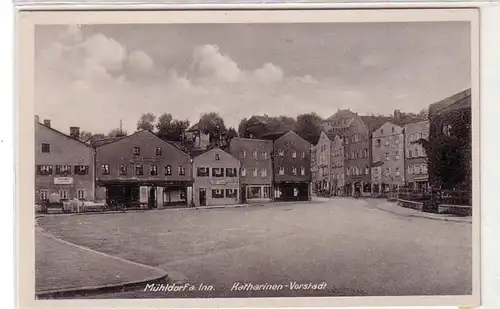 48953 Ak Mühldorf au Inn Katharinen-Vorstadt vers 1940