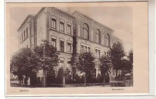 48949 Ak Brühl Gymnasium vers 1930