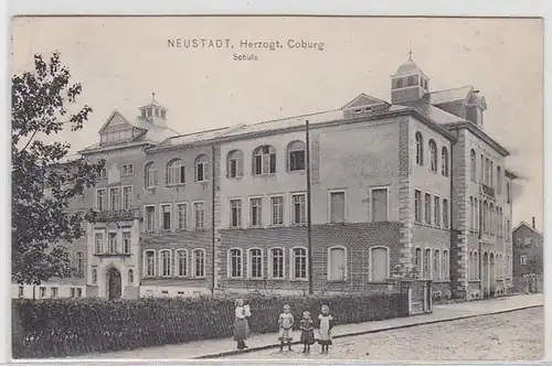 48907 Ak Neustadt Duzogthum Coburg école 1909