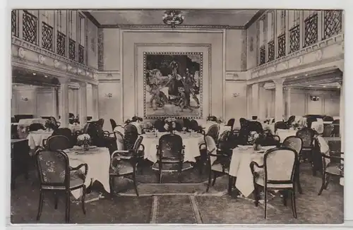 48807 Ak Kaumer "Allemagne" HAPAG Salle à manger vers 1930