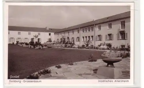 48798 Ak Duisburg Grossenbaum städtisches Altersheim um 1940