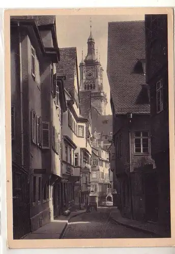 48707 Ak Stuttgart Turmstrasse und neues Rathaus 1939