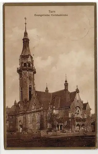 48616 Ak Turn Evangelische Christuskirche 1928