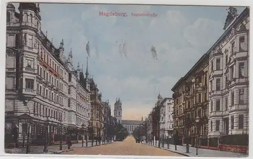 48585 Ak Magdeburg Augustastrasse 1925