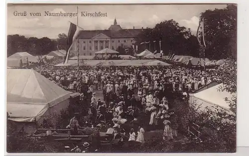 48579 Ak Gruss vom Naumburger Kirschfest um 1910