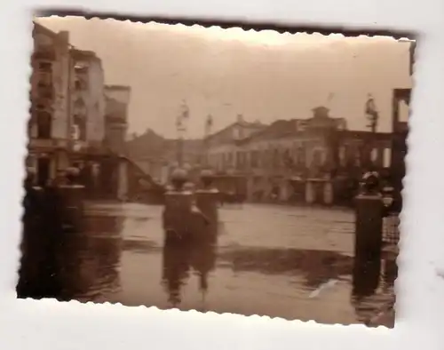 48536 Original Foto Stadtansicht mit Zerstörungen in Witebsk um 1942