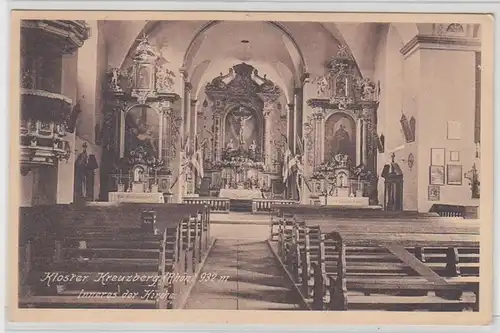 48435 Ak Monastère de Kreuzberg Rhône église-inneres vers 1910