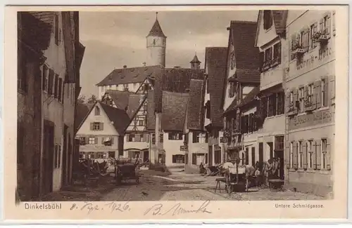 48433 Ak Dinkelsbühl untere Schmidgasse 1926