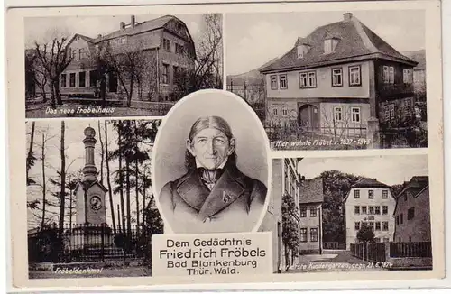 48346 Multi-image Ak Bad Blankenburg Fröbelhaus vers 1940