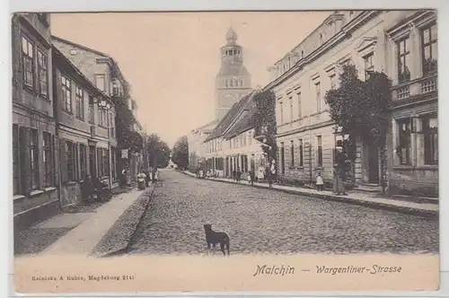 48322 Ak Malchin Wargentiner Strasse vers 1900