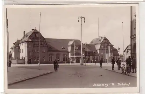 48290 Ak Sonneberg à Thuringe gare vers 1940