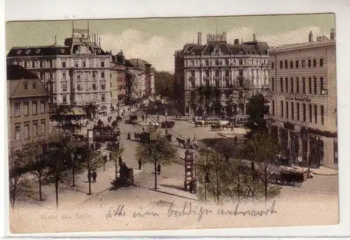 48271 Ak Salutation de Berlin Hotel Fürstenhof 1907