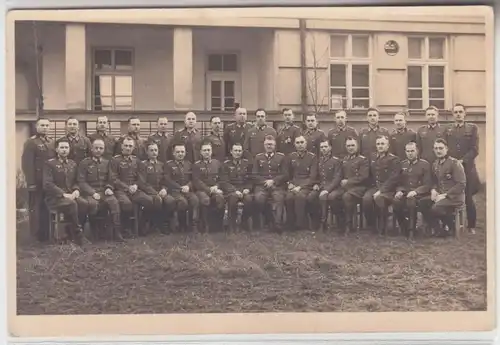 48209 Foto Zahlmeister Lehrgang ?amberk (Senftenberg) Böhmen Mähren 1943