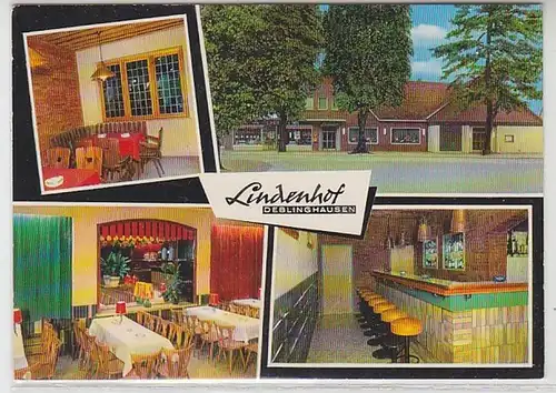 48188 Multi-image Ak Deblinghausen Restaurant Lindenhof vers 1960