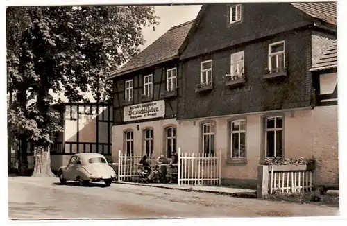 48141 Ak Quirla (Kreis Stadtroda) Gasthaus "Waldschlößchen" 1964