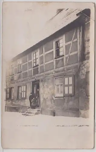 48127 Foto Ak Pirna Wohnhaus um 1920
