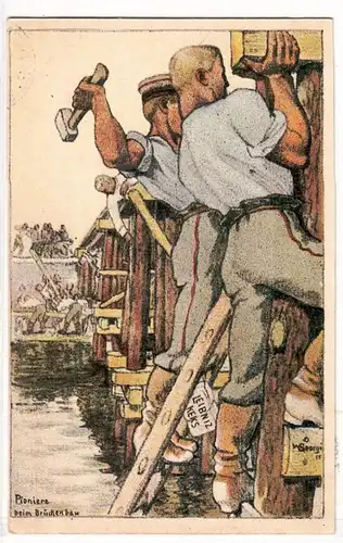 48072 Publicité Ak H. Bahlsens Keks Fabrik Hanovre 1ère Guerre mondiale 1915
