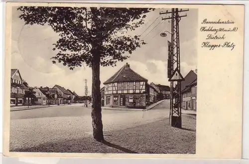 48040 Ak Benneckenstein Harz Dietrich Klagges Platz 1937