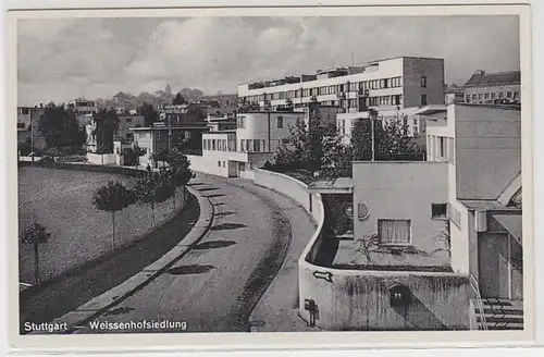 48022 Ak Stuttgart Weissenhofsiedlung um 1930