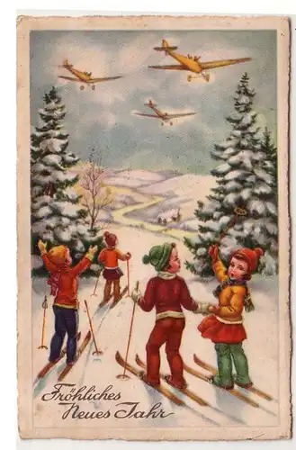 47973 Ak skieurs et avions 1937