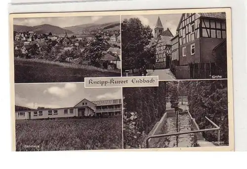 47944 Mehrbild Ak Kneipp Kurort Endbach 1957