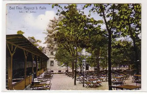 47932 Ak Bad Neu Ragoczi bei Halle an der Saale 1911