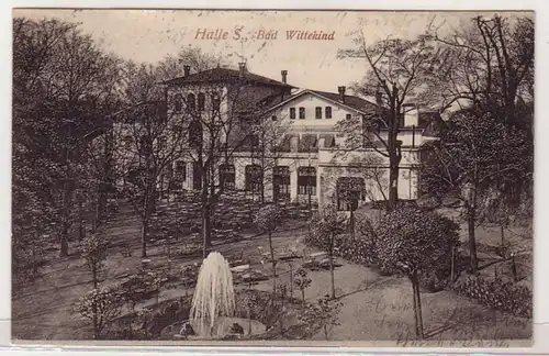 47930 Ak Halle an der Saale Bad Wittekind 1908