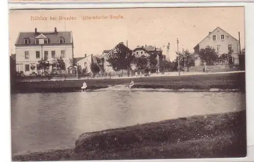 47931 Ak Bühlau bei Dresden Ullersdorfer Strasse 1915