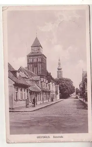 47926 Ak Greifswald Domstrasse 1914