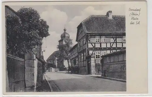 47848 Ak Dorndorf (Rhön) Ortsansicht 1941