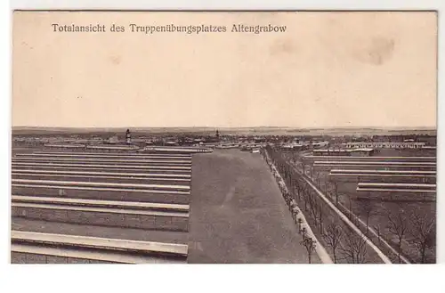 47846 Ak Totalansicht des Truppenübungsplatzes Altengrabow um 1915