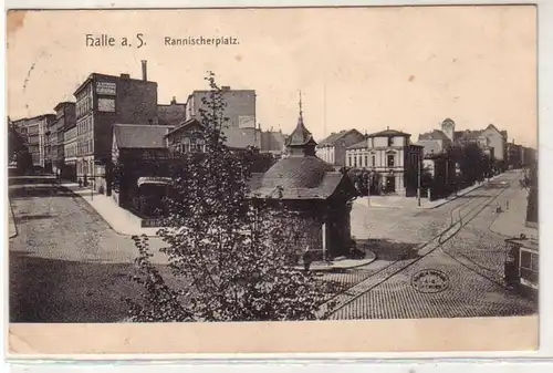 47842 Ak Leipzig Johannisplatz und Johanniskirche um 1910