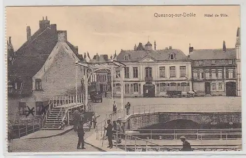 47821 Ak Quesnoy sur Deule Hotel de Ville 1916