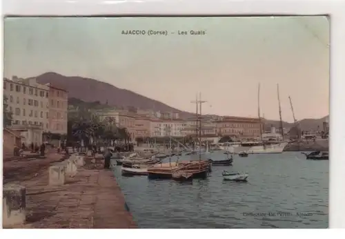 47794 Ak Ajaccio (Corse) Les Quais 1911